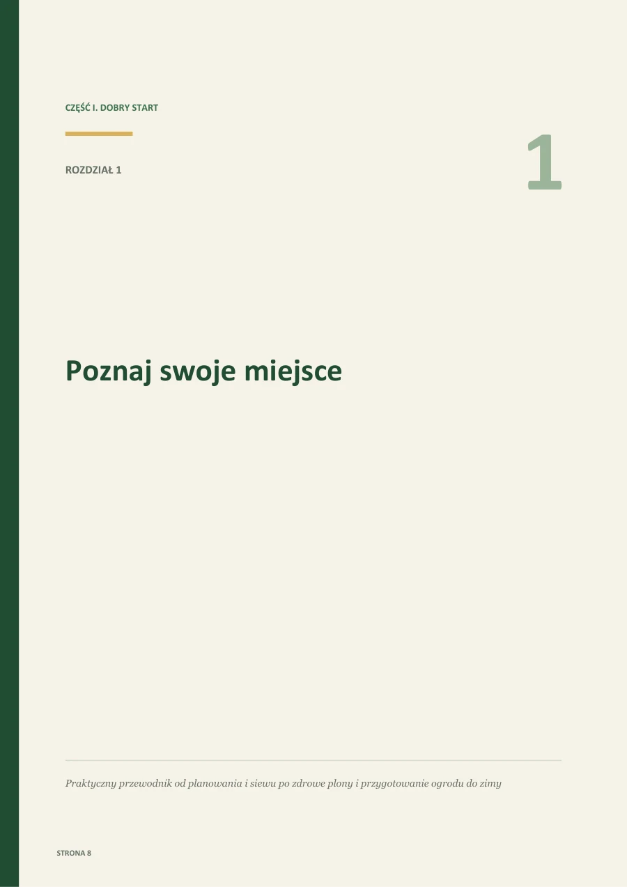 Strona otwierająca rozdział poradnika